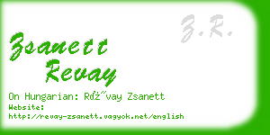 zsanett revay business card